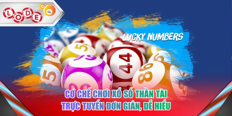 Cơ chế chơi xổ số Thần Tài trực tuyến đơn giản, dễ hiểu